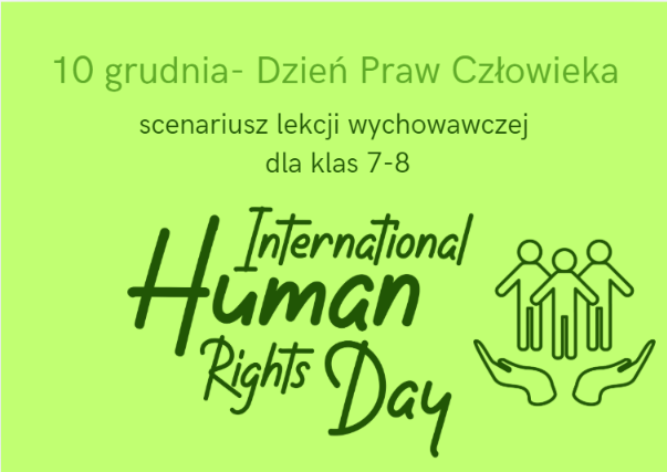 Zdjęcie materiału „Dzień Praw Człowieka- scenariusz lekcji wychowawczej”